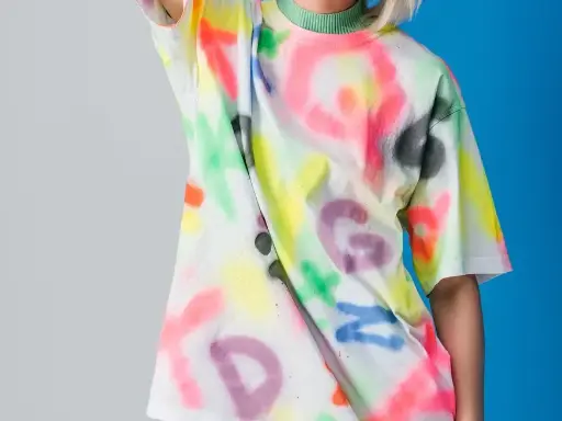 Urban Graffiti Oversized Tee
